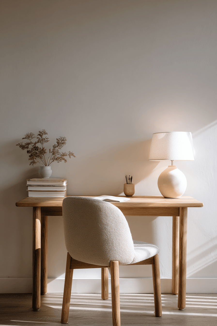 27 Wooden Study Table Ideas for a Cozy and Organized Study Corner