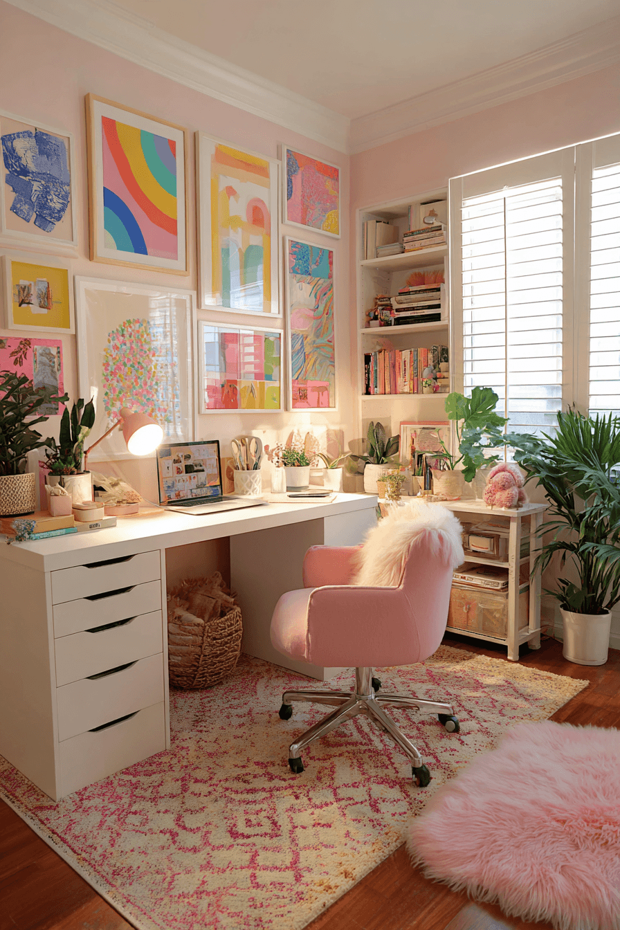 27 Dopamine Decor Office Looks That Bring Joy to Your Desk