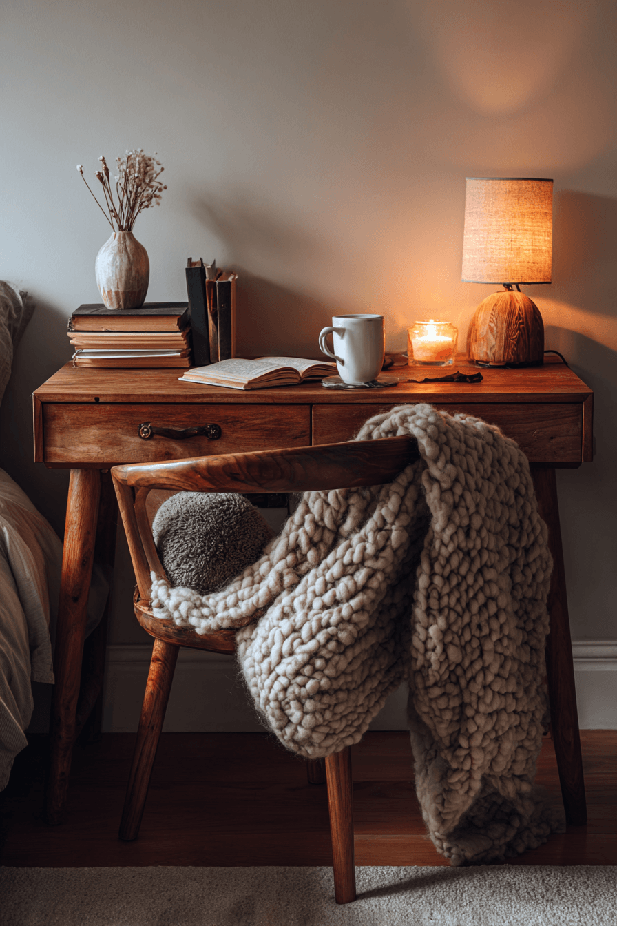 27 Wooden Study Table Ideas for a Cozy and Organized Study Corner