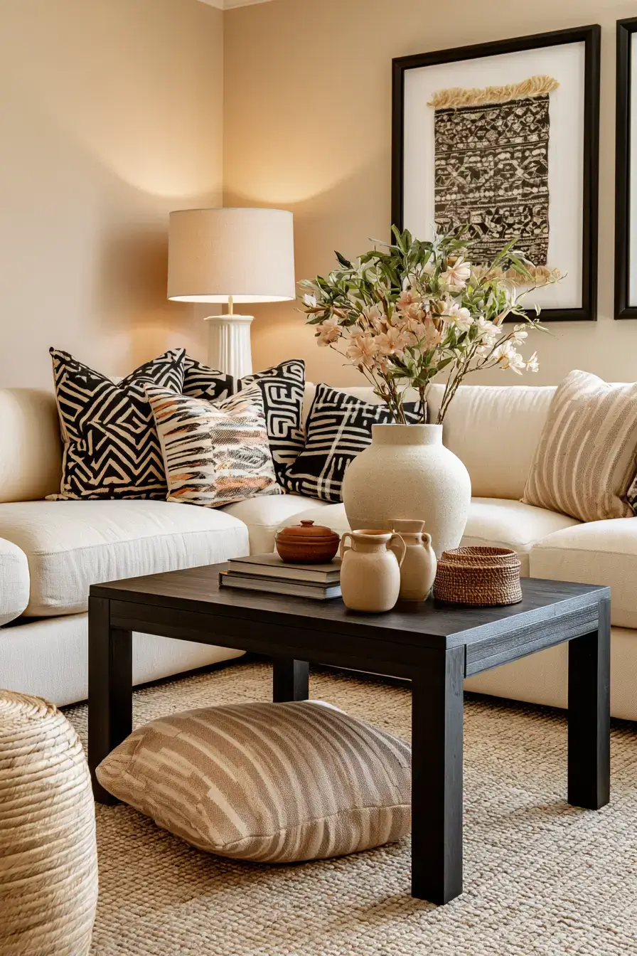 27 Chic Afrohemian Living Room Ideas With Soulful Charm