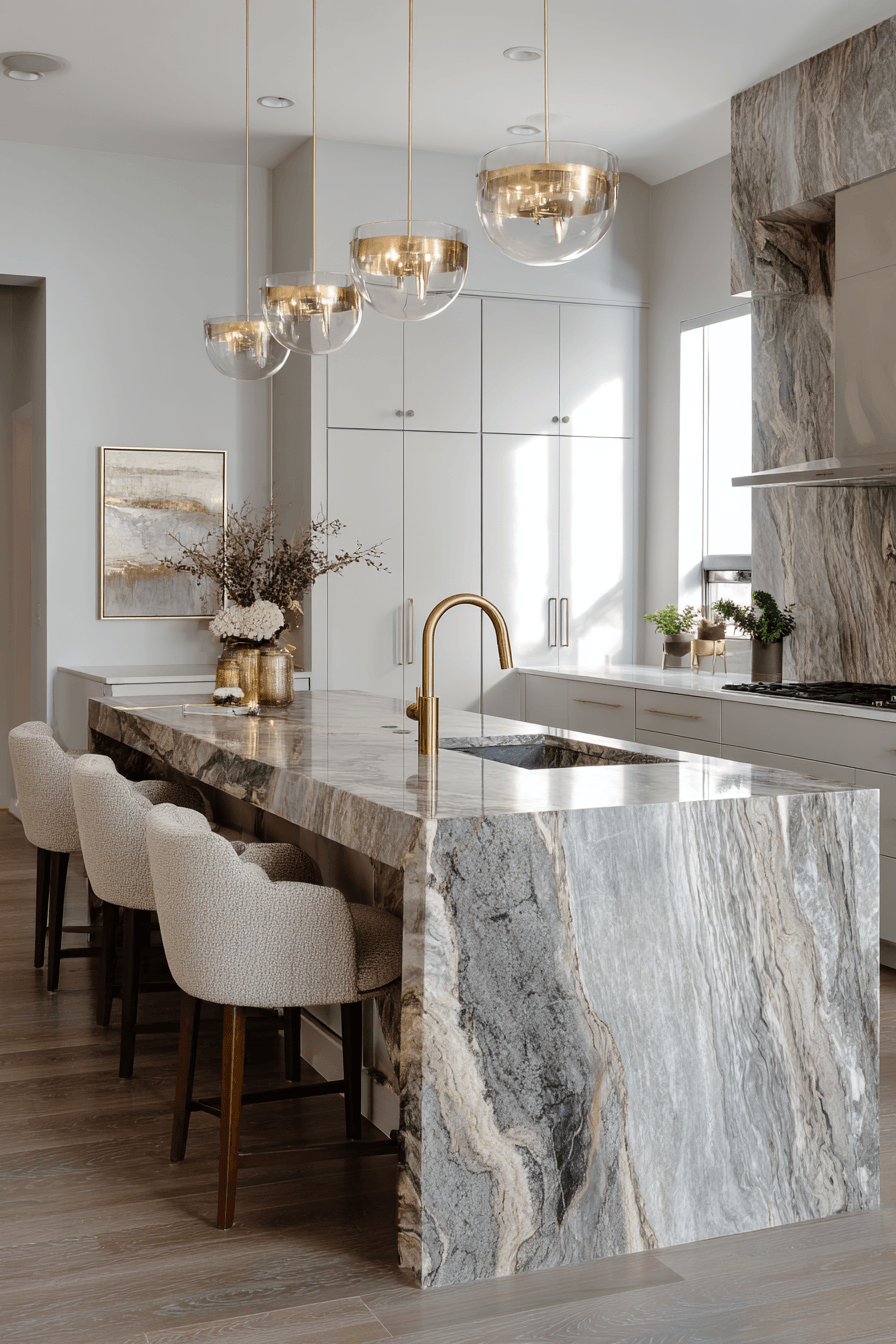27 Granite Countertop Looks for a High End Home Design