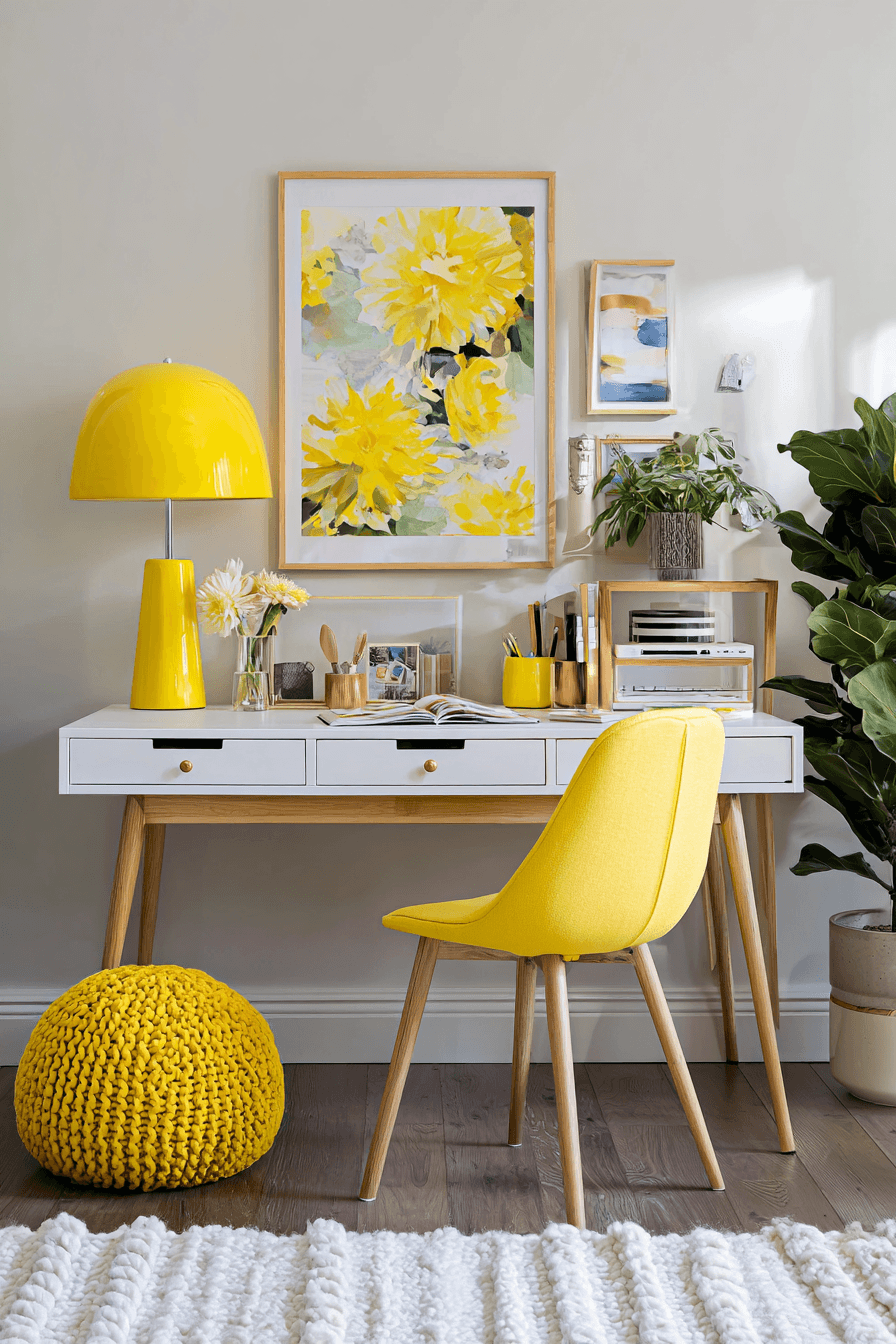 27 Dopamine Decor Office Looks That Bring Joy to Your Desk