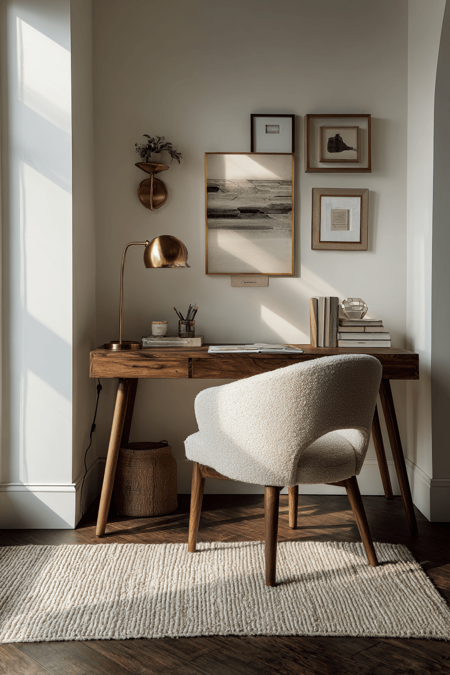 27 Wooden Study Table Ideas for a Cozy and Organized Study Corner