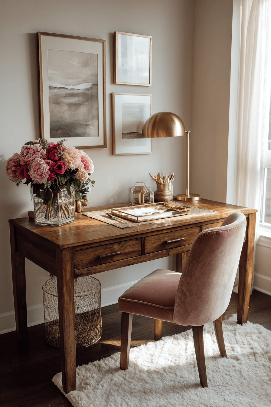 27 Wooden Study Table Ideas for a Cozy and Organized Study Corner