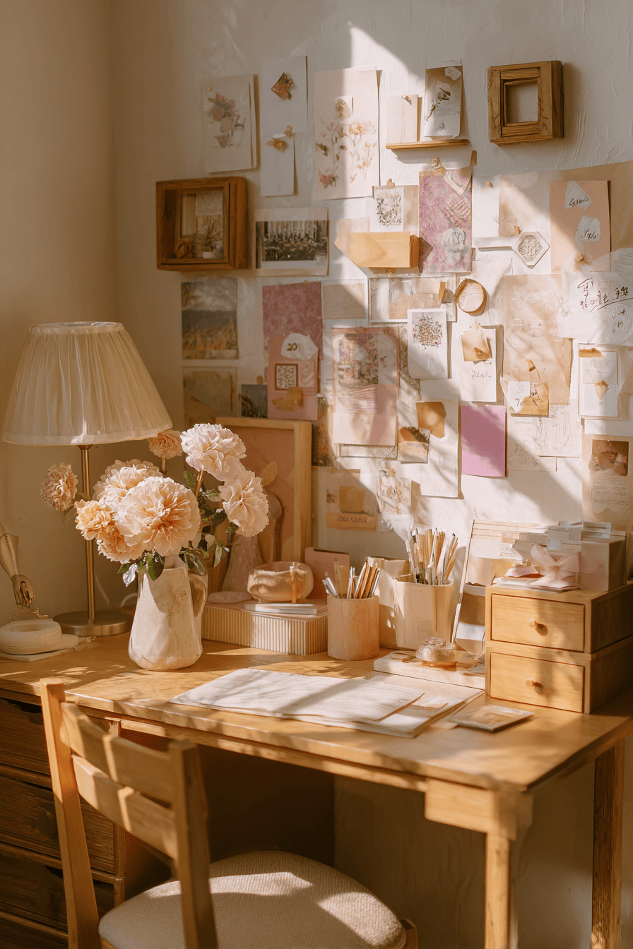 27 Wooden Study Table Ideas for a Cozy and Organized Study Corner
