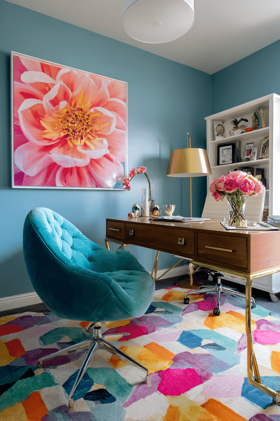 27 Dopamine Decor Office Looks That Bring Joy to Your Desk