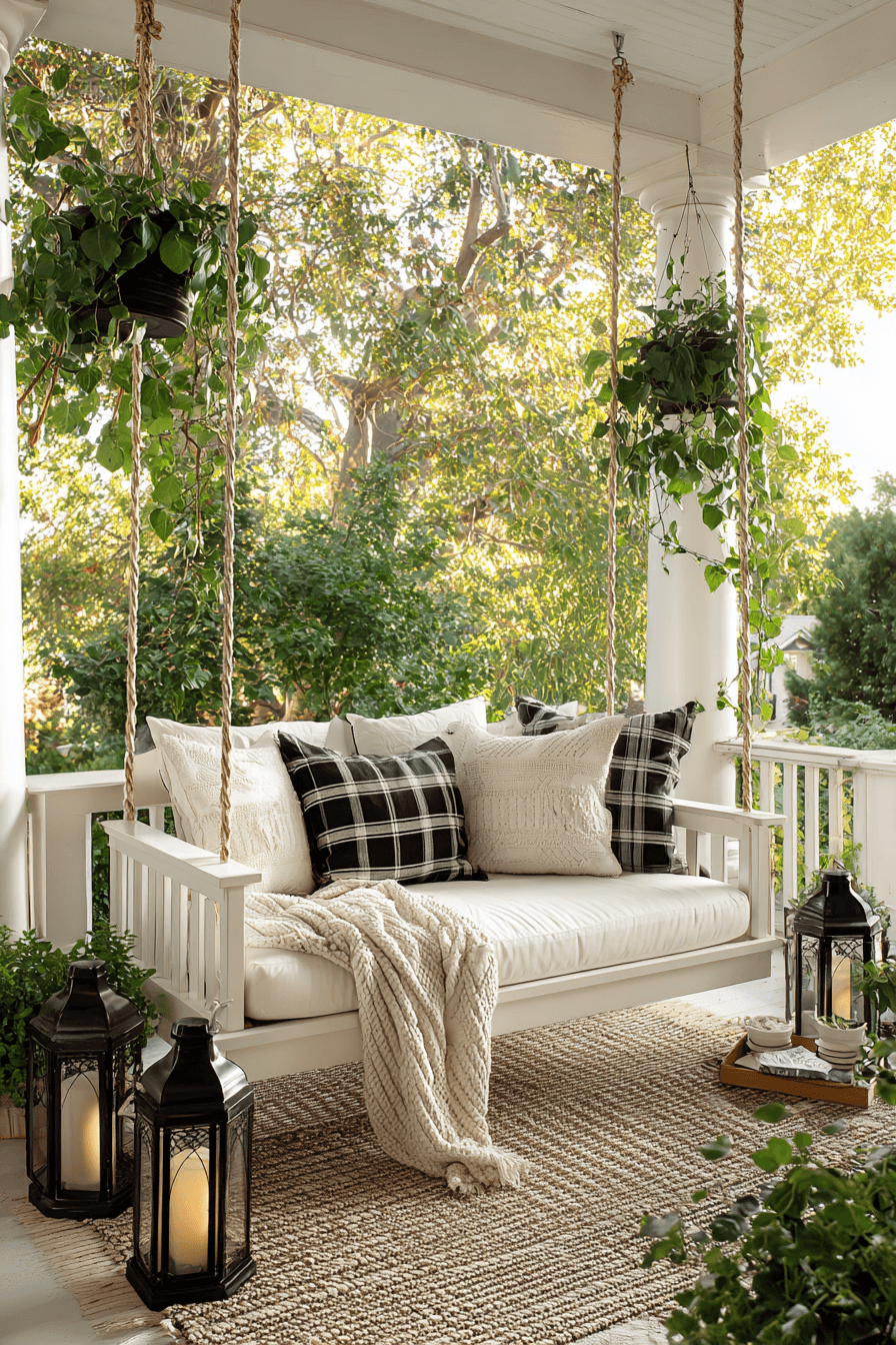 27 Farmhouse Porch Decor Ideas for a Cozy Front Porch Refresh