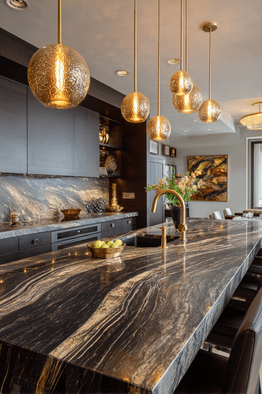 27 Granite Countertop Looks for a High End Home Design