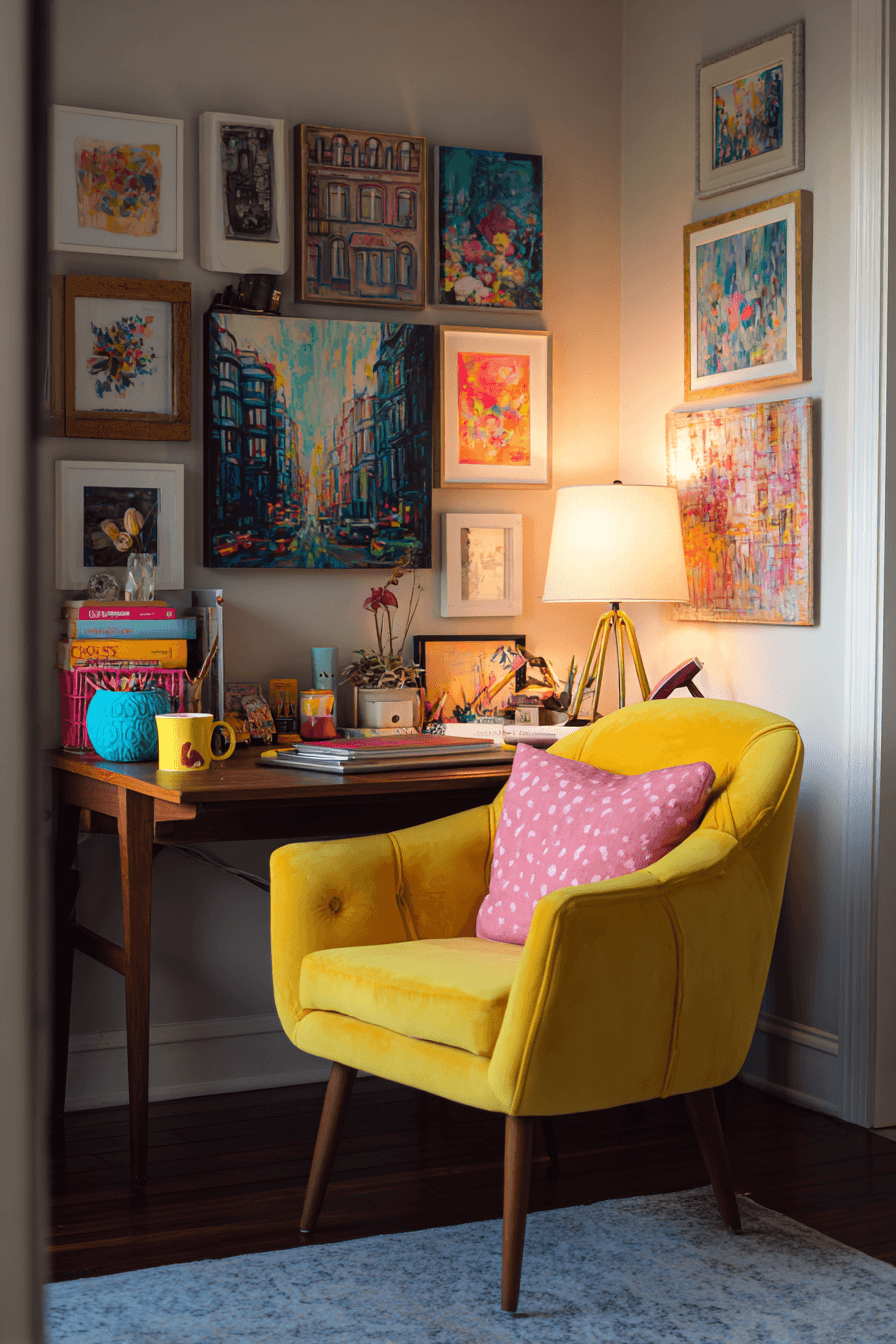 27 Dopamine Decor Office Looks That Bring Joy to Your Desk