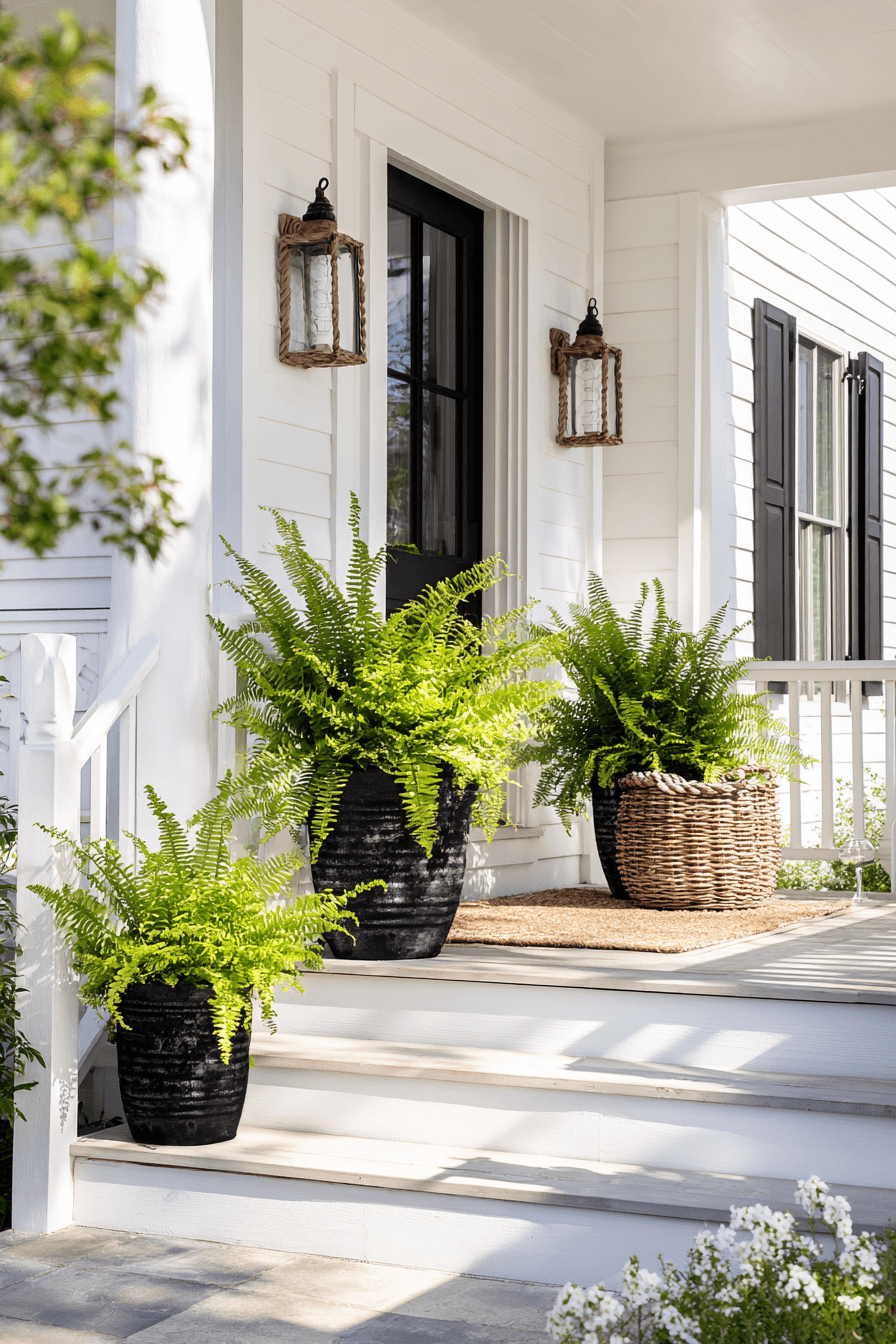 27 Farmhouse Porch Decor Ideas for a Cozy Front Porch Refresh