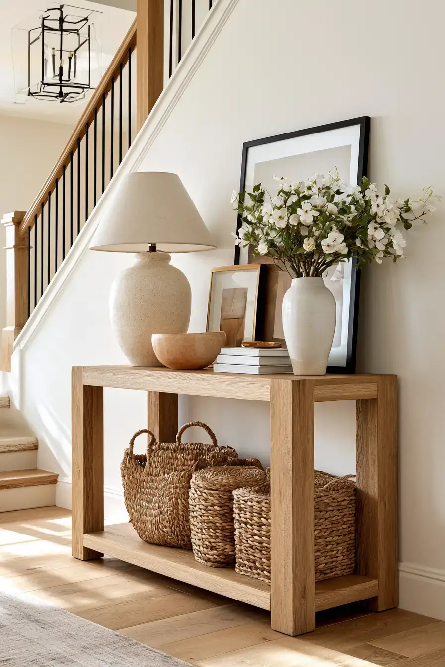 27 Luxury Console Table Ideas For A Stunning Entryway
