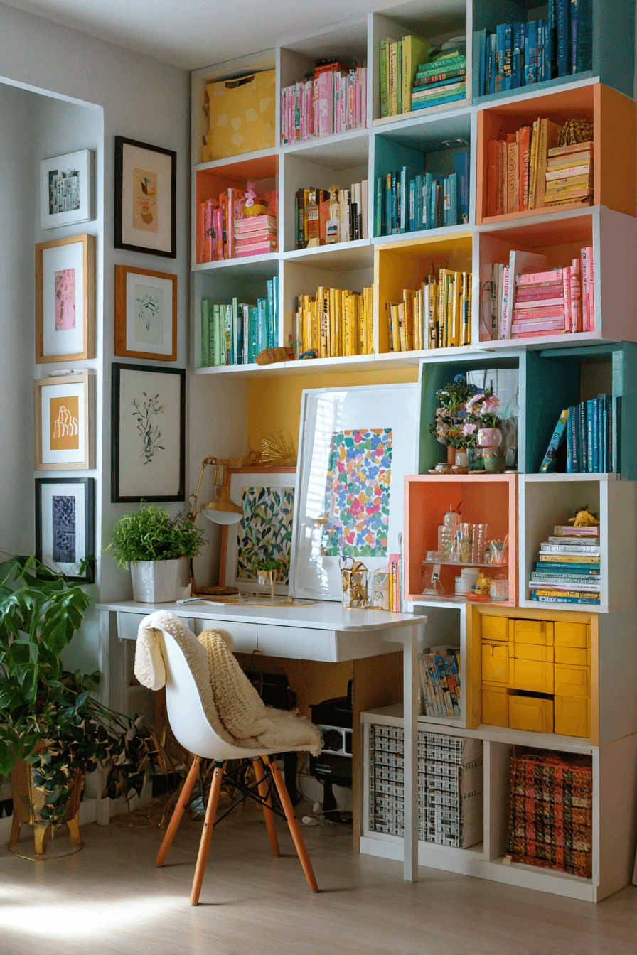 27 Dopamine Decor Office Looks That Bring Joy to Your Desk