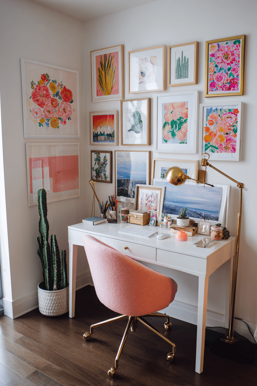 27 Dopamine Decor Office Looks That Bring Joy to Your Desk