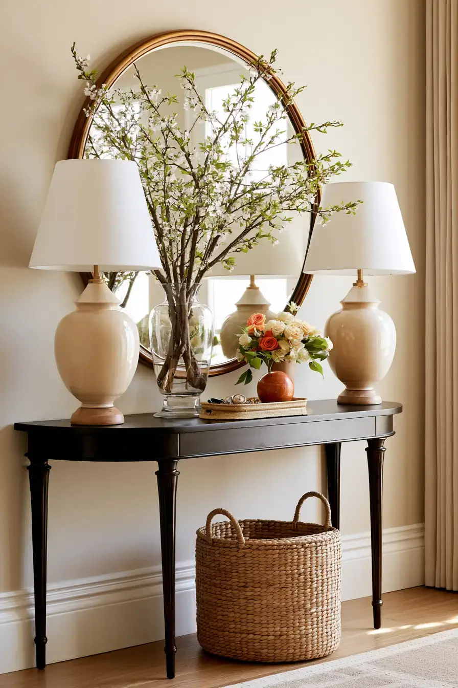 27 Luxury Console Table Ideas For A Stunning Entryway