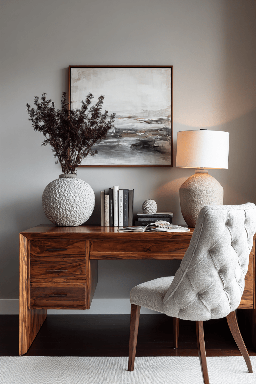 27 Wooden Study Table Ideas for a Cozy and Organized Study Corner