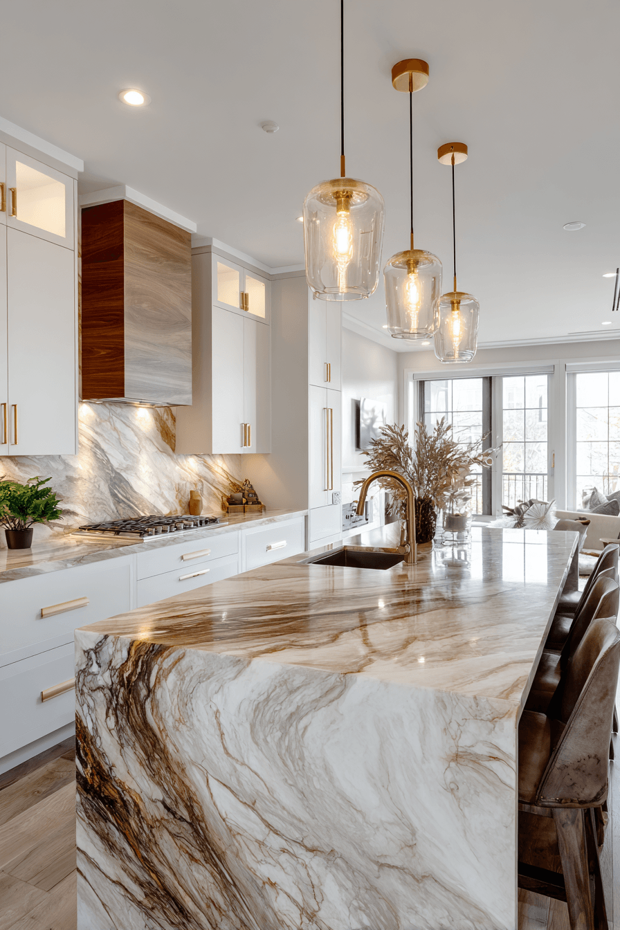 27 Granite Countertop Looks for a High End Home Design
