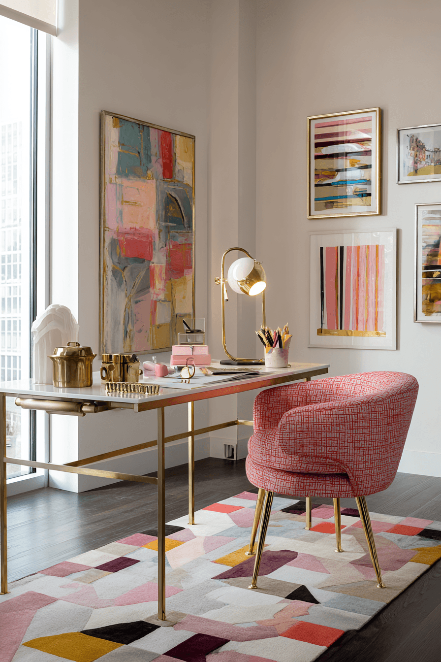 27 Dopamine Decor Office Looks That Bring Joy to Your Desk
