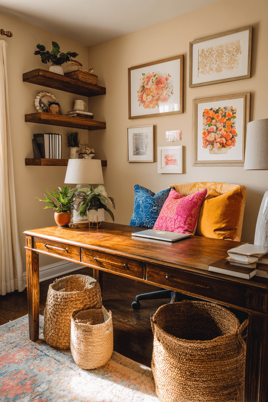 27 Dopamine Decor Office Looks That Bring Joy to Your Desk