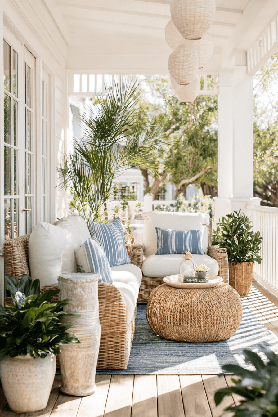 27 Farmhouse Porch Decor Ideas for a Cozy Front Porch Refresh