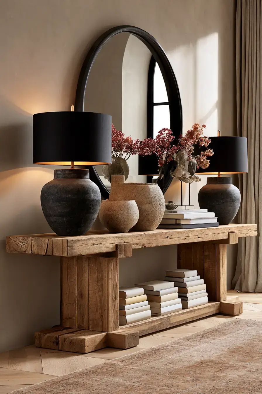 27 Luxury Console Table Ideas For A Stunning Entryway